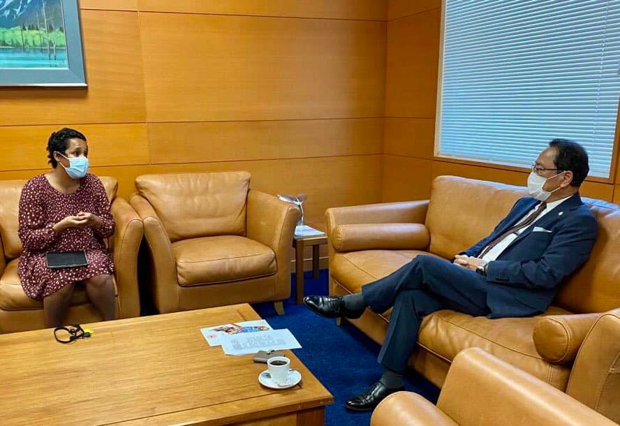 Rencontre avec l'Ambassadeur du Japon à Madagascar